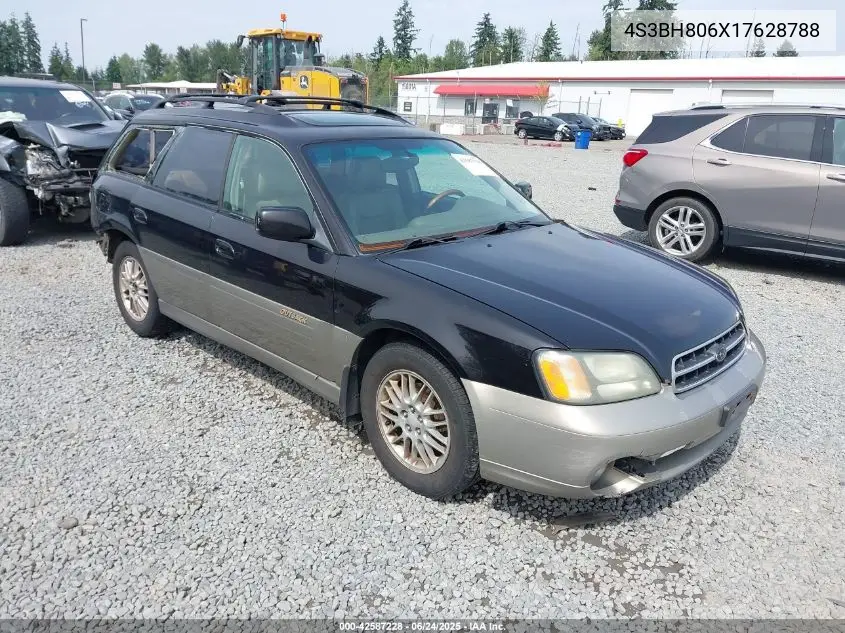 2001 Subaru Outback H6-3.0 VIN: 4S3BH806X17628788 Lot: 42587228