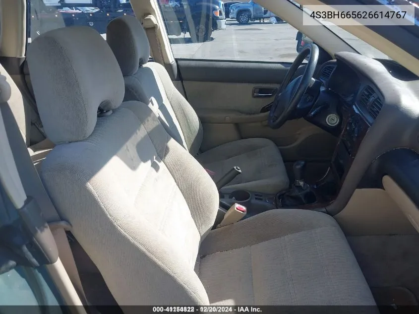 2002 Subaru Outback VIN: 4S3BH665626614767 Lot: 41154822