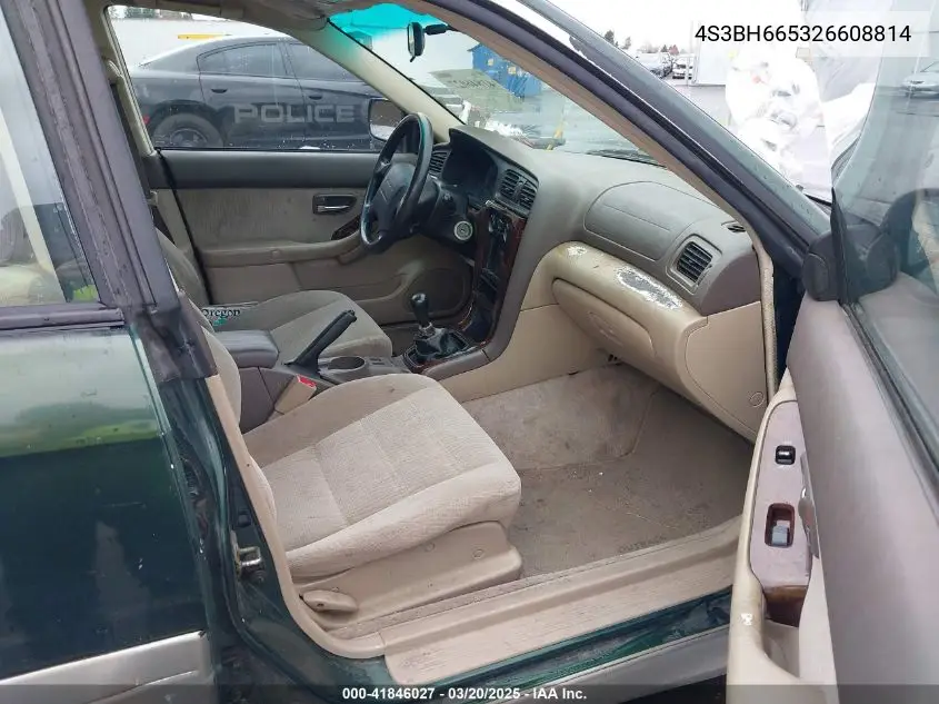 2002 Subaru Outback VIN: 4S3BH665326608814 Lot: 41846027