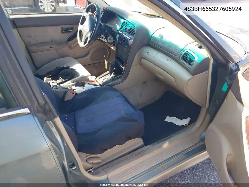 2002 Subaru Outback VIN: 4S3BH665327605924 Lot: 42175046