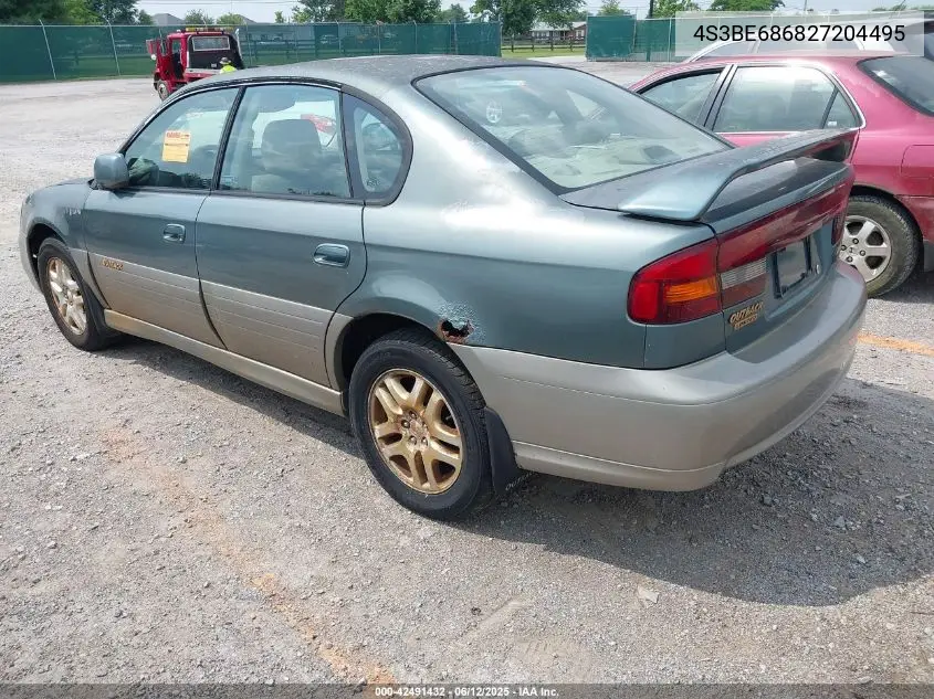 2002 Subaru Outback Limited VIN: 4S3BE686827204495 Lot: 42491432
