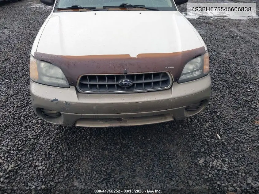 2004 Subaru Outback VIN: 4S3BH675546606838 Lot: 41750252