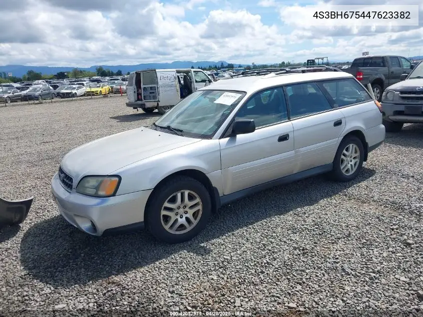 2004 Subaru Outback VIN: 4S3BH675447623382 Lot: 42057971