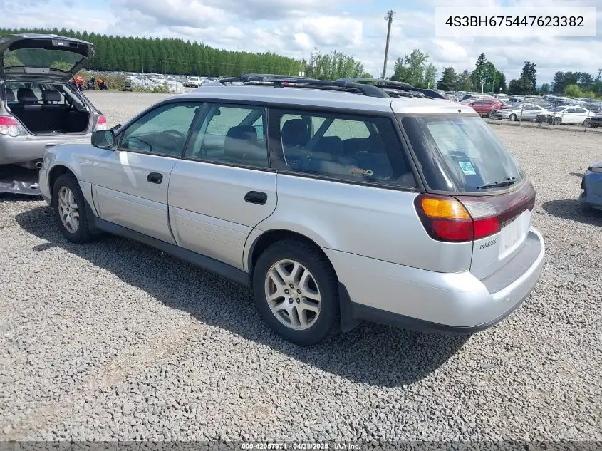 2004 Subaru Outback VIN: 4S3BH675447623382 Lot: 42057971