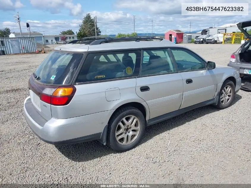 2004 Subaru Outback VIN: 4S3BH675447623382 Lot: 42057971