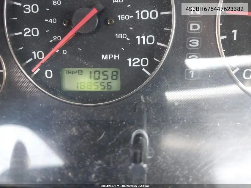2004 Subaru Outback VIN: 4S3BH675447623382 Lot: 42057971
