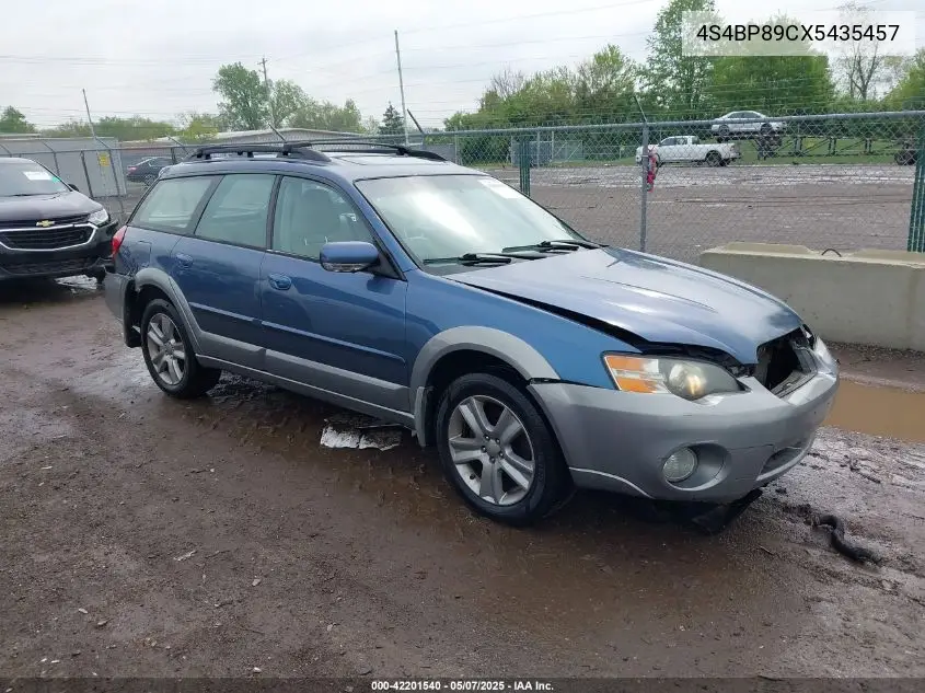 2005 Subaru Outback VIN: 4S4BP89CX5435457 Lot: 42201540