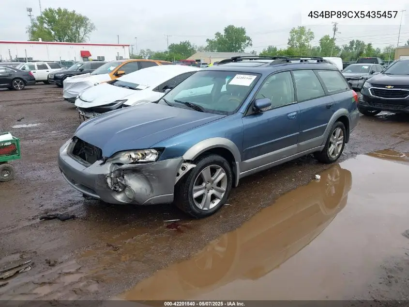 2005 Subaru Outback VIN: 4S4BP89CX5435457 Lot: 42201540