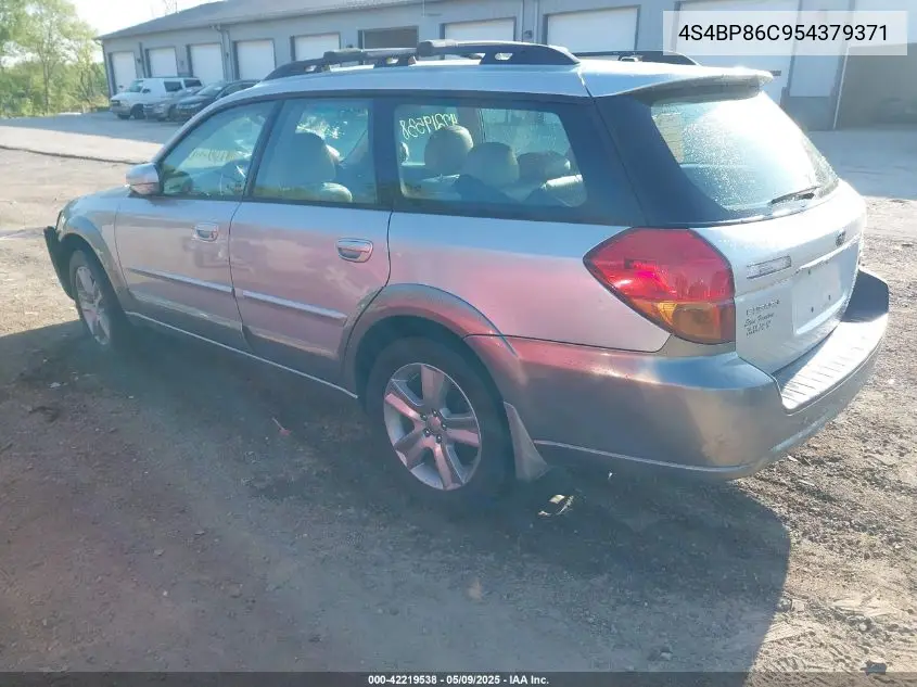2005 Subaru Outback 3.0R L.l. Bean Edition VIN: 4S4BP86C954379371 Lot: 42219538