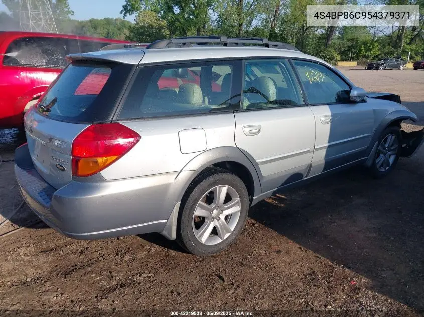 2005 Subaru Outback 3.0R L.l. Bean Edition VIN: 4S4BP86C954379371 Lot: 42219538