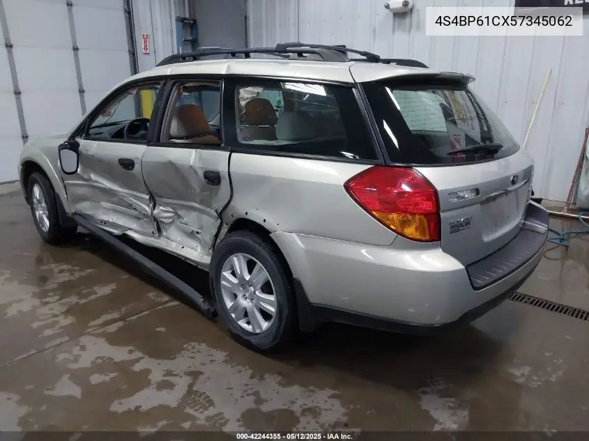 2005 Subaru Outback 2.5I VIN: 4S4BP61CX57345062 Lot: 42244355