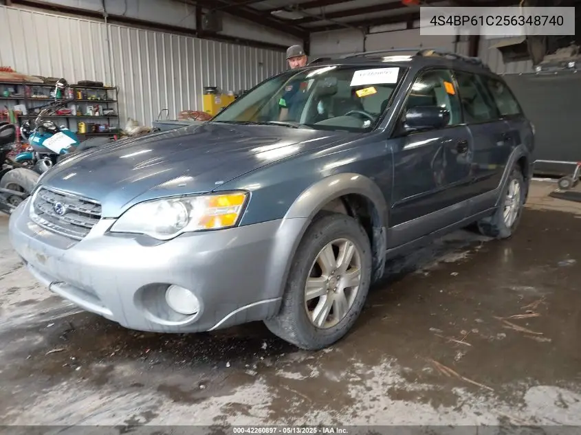 2005 Subaru Outback 2.5I VIN: 4S4BP61C256348740 Lot: 42260897