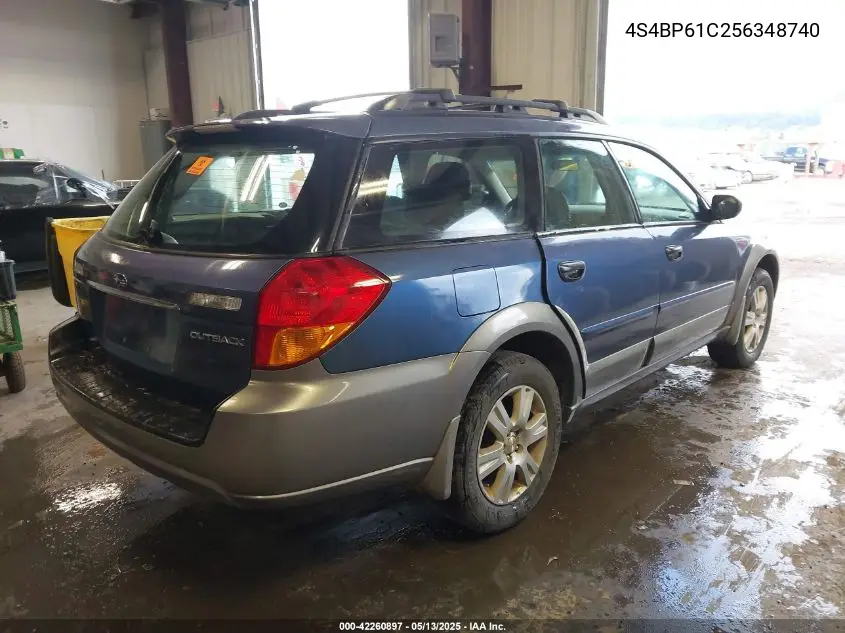 2005 Subaru Outback 2.5I VIN: 4S4BP61C256348740 Lot: 42260897