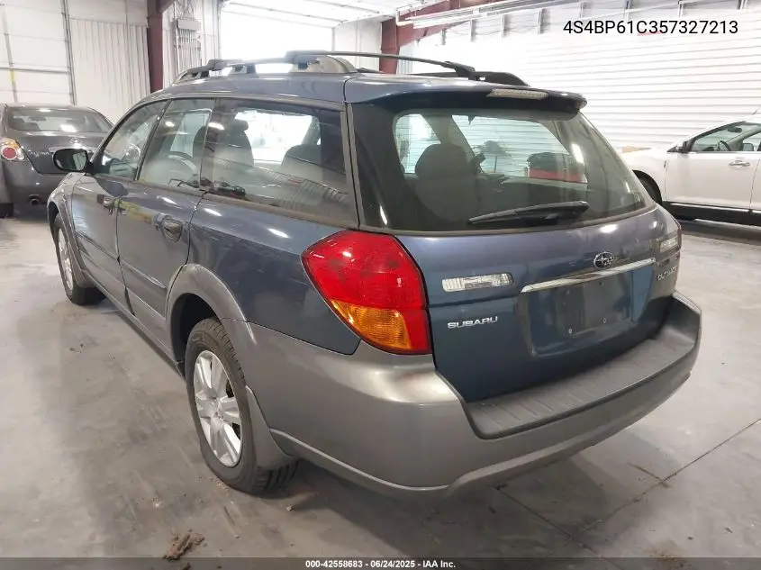 2005 Subaru Outback 2.5I VIN: 4S4BP61C357327213 Lot: 42558683