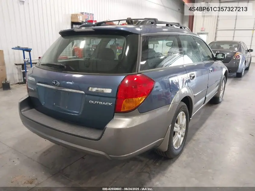 2005 Subaru Outback 2.5I VIN: 4S4BP61C357327213 Lot: 42558683