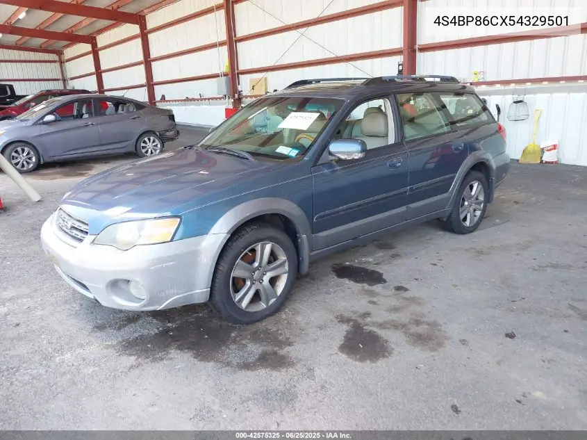 2005 Subaru Outback 3.0R L.l. Bean Edition VIN: 4S4BP86CX54329501 Lot: 42575325