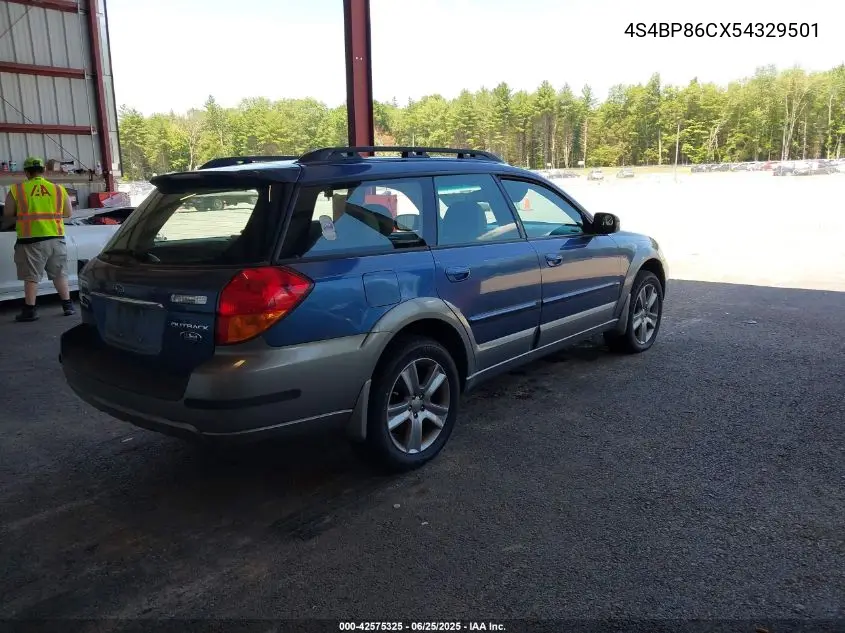 2005 Subaru Outback 3.0R L.l. Bean Edition VIN: 4S4BP86CX54329501 Lot: 42575325