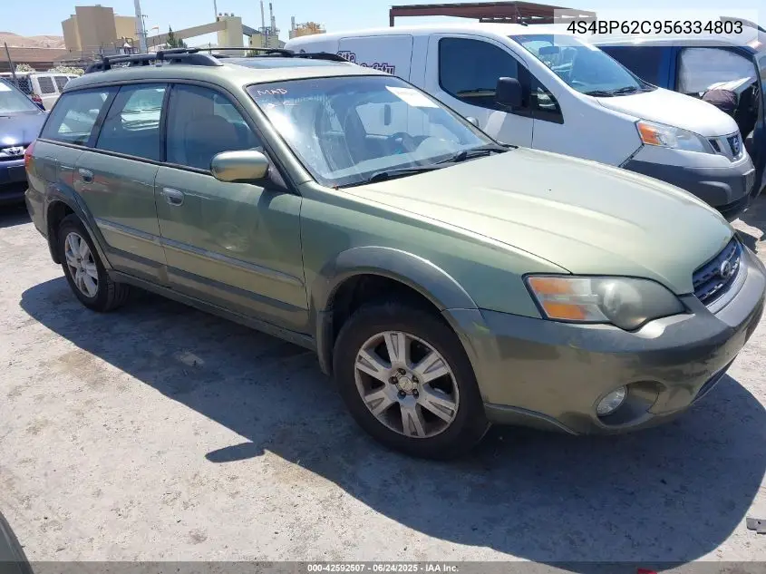2005 Subaru Outback 2.5I Limited VIN: 4S4BP62C956334803 Lot: 42592507
