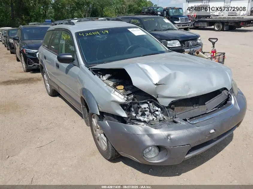 2005 Subaru Outback 2.5I VIN: 4S4BP61CX57372908 Lot: 42611439