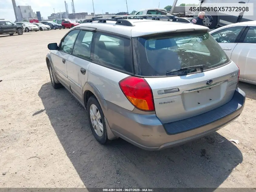 2005 Subaru Outback 2.5I VIN: 4S4BP61CX57372908 Lot: 42611439
