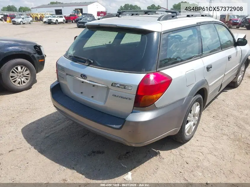 2005 Subaru Outback 2.5I VIN: 4S4BP61CX57372908 Lot: 42611439