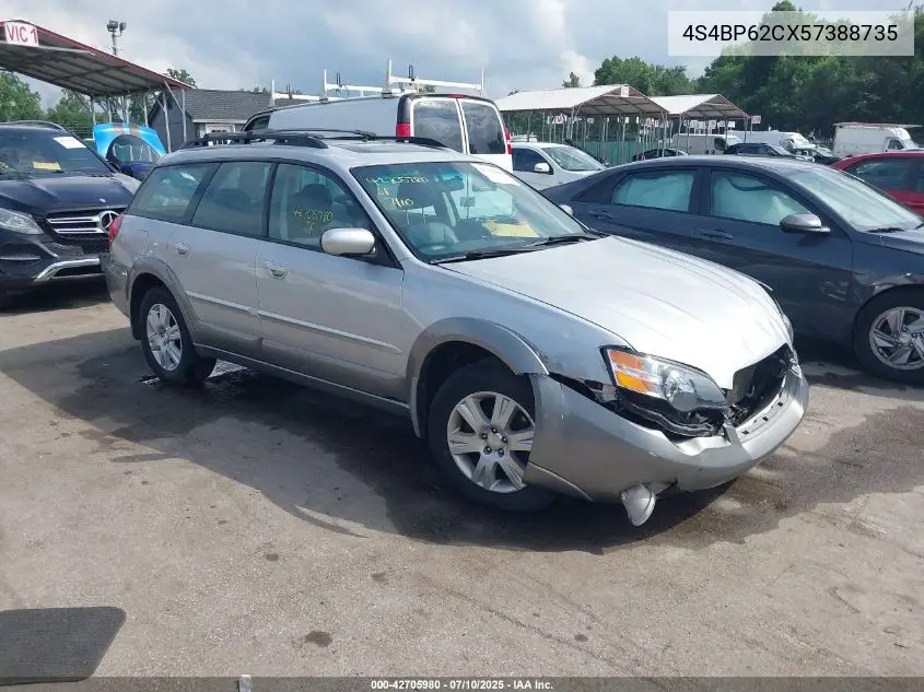 2005 Subaru Outback 2.5I Limited VIN: 4S4BP62CX57388735 Lot: 42705980