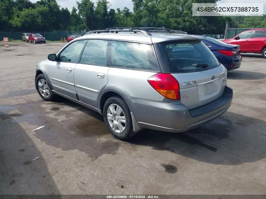 2005 Subaru Outback 2.5I Limited VIN: 4S4BP62CX57388735 Lot: 42705980
