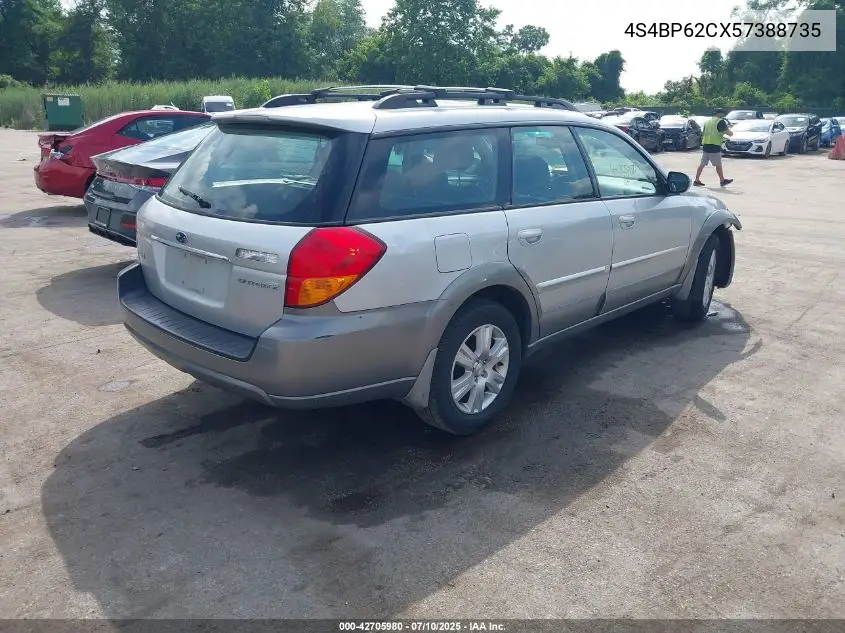 2005 Subaru Outback 2.5I Limited VIN: 4S4BP62CX57388735 Lot: 42705980