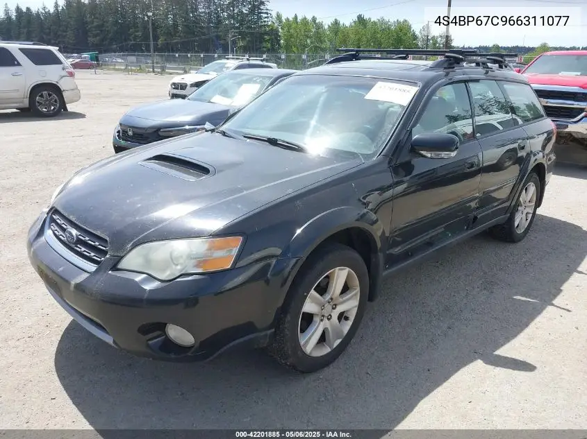 2006 Subaru Outback 2.5Xt/2.5Xt Limited VIN: 4S4BP67C966311077 Lot: 42201885