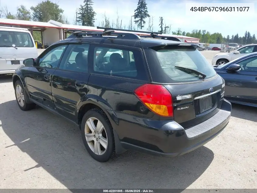 2006 Subaru Outback 2.5Xt/2.5Xt Limited VIN: 4S4BP67C966311077 Lot: 42201885