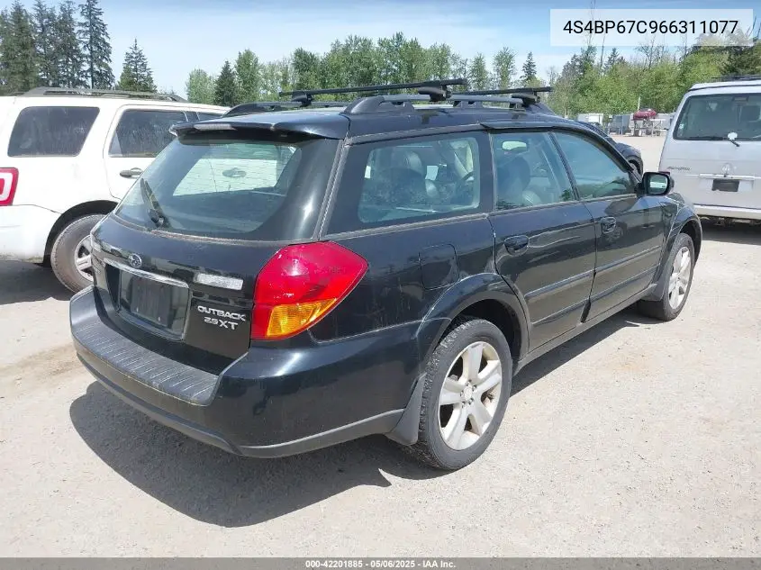 2006 Subaru Outback 2.5Xt/2.5Xt Limited VIN: 4S4BP67C966311077 Lot: 42201885