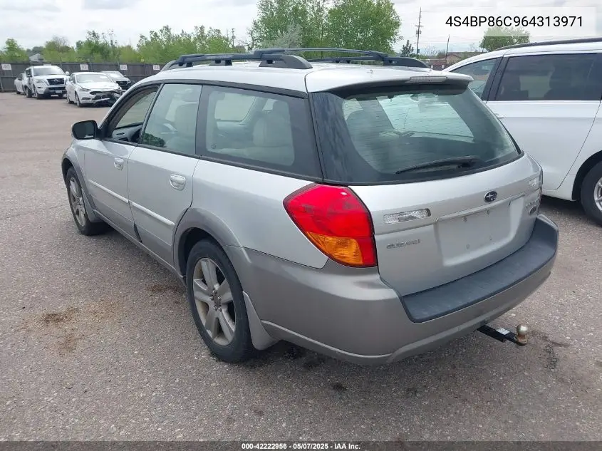2006 Subaru Outback 3.0R L.l. Bean Edition VIN: 4S4BP86C964313971 Lot: 42222956