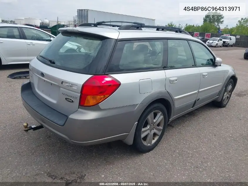 2006 Subaru Outback 3.0R L.l. Bean Edition VIN: 4S4BP86C964313971 Lot: 42222956