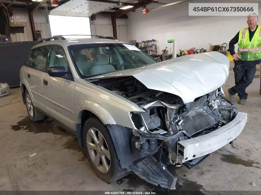2006 Subaru Outback 2.5I VIN: 4S4BP61CX67350666 Lot: 42247784