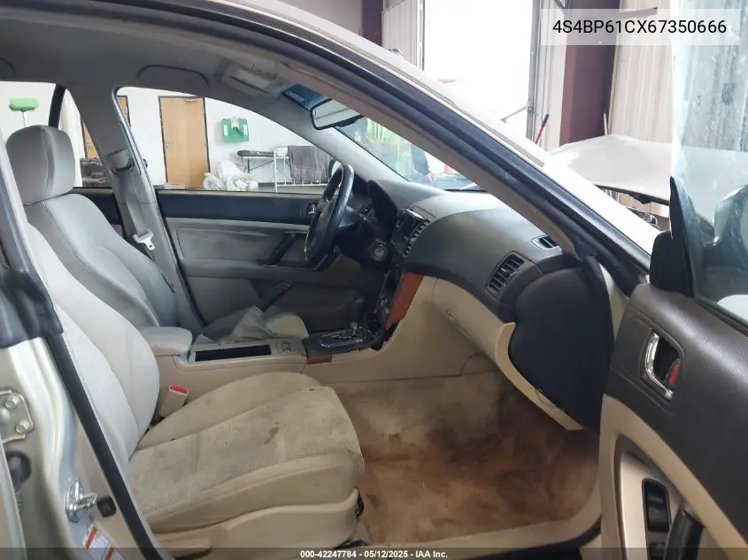 2006 Subaru Outback 2.5I VIN: 4S4BP61CX67350666 Lot: 42247784