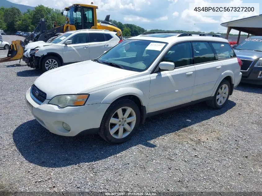 2006 Subaru Outback 2.5I Limited VIN: 4S4BP62C567327200 Lot: 42712397