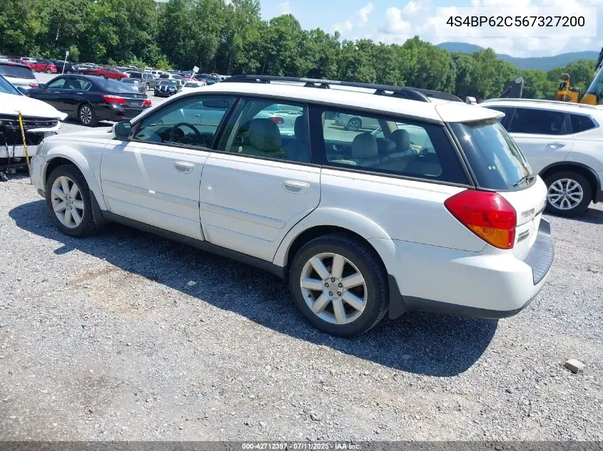 2006 Subaru Outback 2.5I Limited VIN: 4S4BP62C567327200 Lot: 42712397