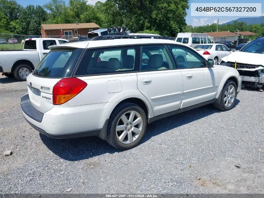2006 Subaru Outback 2.5I Limited VIN: 4S4BP62C567327200 Lot: 42712397