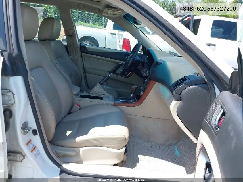2006 Subaru Outback 2.5I Limited VIN: 4S4BP62C567327200 Lot: 42712397