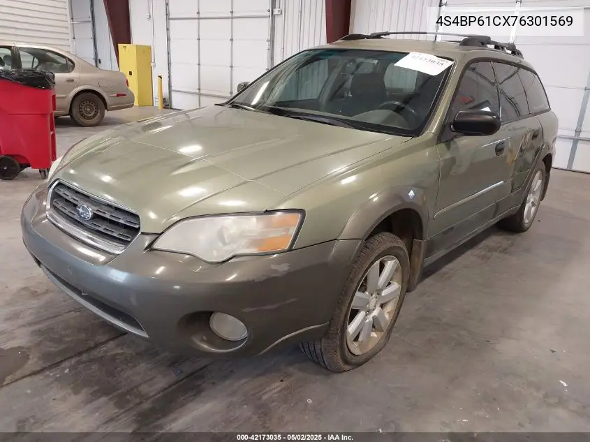 2007 Subaru Outback 2.5I VIN: 4S4BP61CX76301569 Lot: 42173035