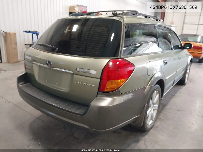 2007 Subaru Outback 2.5I VIN: 4S4BP61CX76301569 Lot: 42173035
