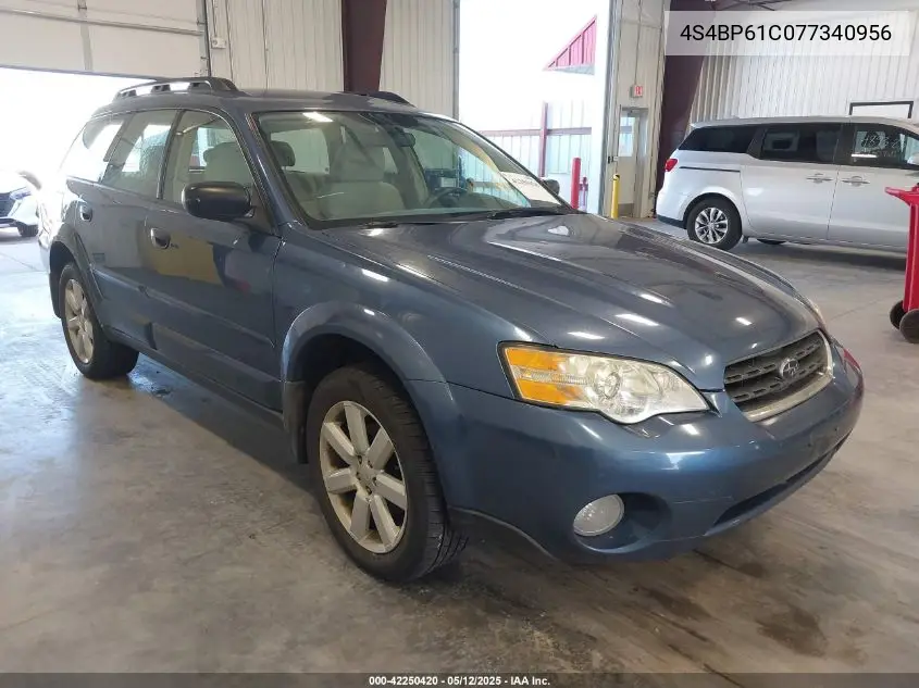 2007 Subaru Outback 2.5I VIN: 4S4BP61C077340956 Lot: 42250420