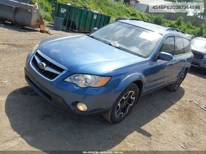2008 Subaru Outback 2.5I Limited/2.5I Limited L.l. Bean Edition VIN: 4S4BP62C087364898 Lot: 42554736