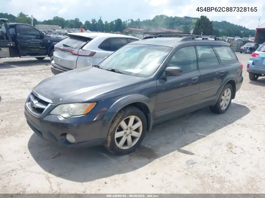2008 Subaru Outback 2.5I Limited/2.5I Limited L.l. Bean Edition VIN: 4S4BP62C887328165 Lot: 42598153