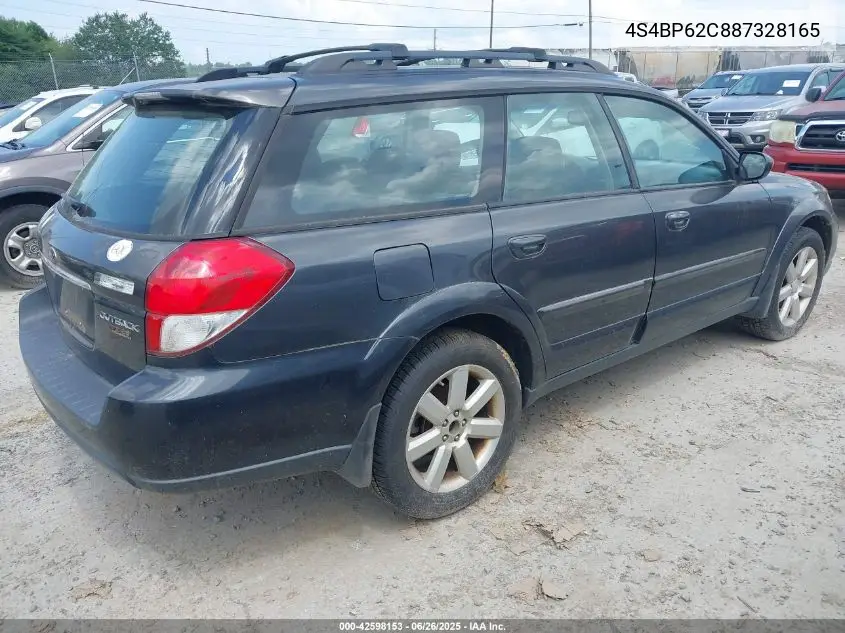 2008 Subaru Outback 2.5I Limited/2.5I Limited L.l. Bean Edition VIN: 4S4BP62C887328165 Lot: 42598153
