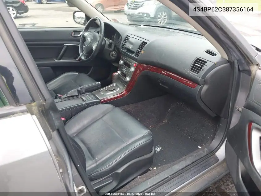 2008 Subaru Outback 2.5I Limited/2.5I Limited L.l. Bean Edition VIN: 4S4BP62C387356164 Lot: 42604180