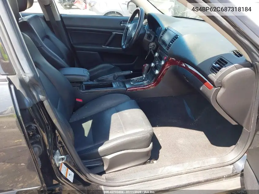2008 Subaru Outback 2.5I Limited/2.5I Limited L.l. Bean Edition VIN: 4S4BP62C687318184 Lot: 42703404