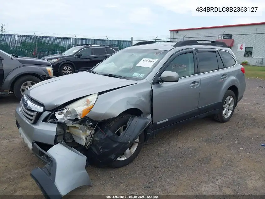 2011 Subaru Outback 3.6R Limited VIN: 4S4BRDLC8B2363127 Lot: 42592819