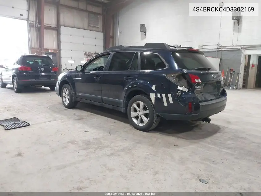 2013 Subaru Outback 2.5I Limited VIN: 4S4BRCKC4D3302169 Lot: 42213143