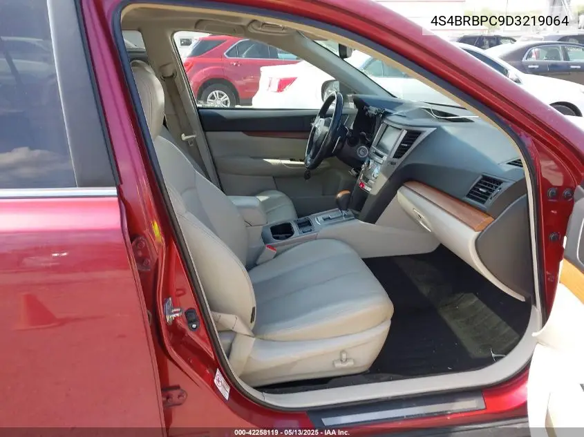 2013 Subaru Outback 2.5I Limited VIN: 4S4BRBPC9D3219064 Lot: 42258119